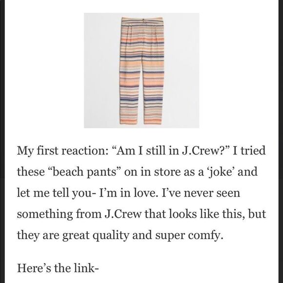 J. Crew Patterned Beach Pants - Picture 3 of 11